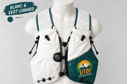 Gilet d’hydratation - UTOI - Vert Canard- Air 7 - 8L - Unisexe