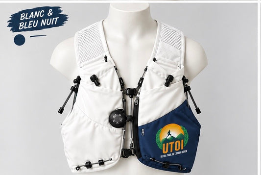 Gilet d’hydratation - UTOI - Bleu marine - Air 8 - 8L - Unisexe