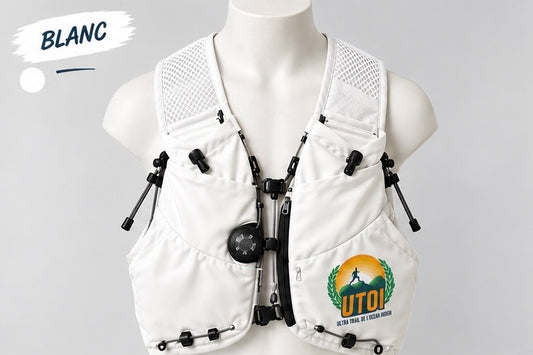 Gilet d’hydratation - UTOI - Blanc - Air 7 - 8L - Unisexe