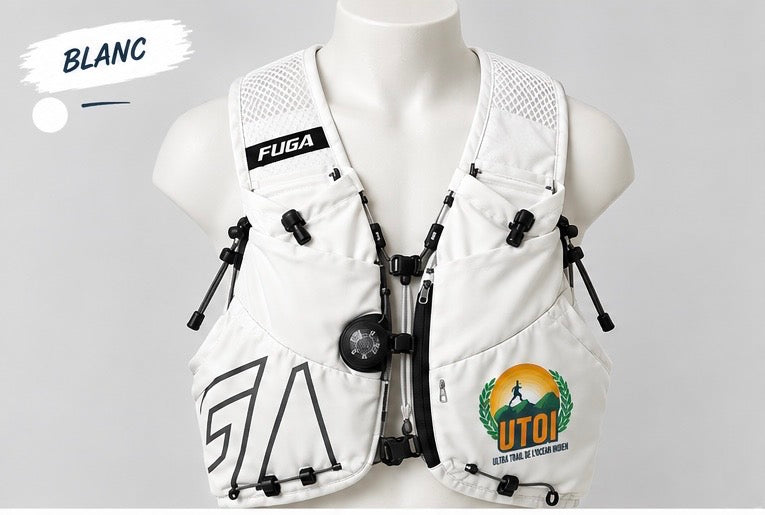 Gilet d’hydratation - UTOI - Blanc - Air 7 - 8L - Unisexe