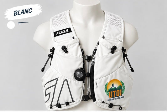 Gilet d’hydratation - UTOI - Blanc - Air 7 - 8L - Unisexe