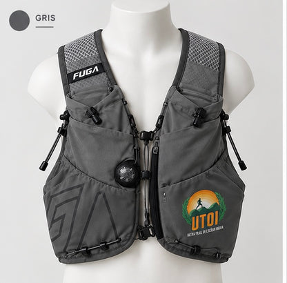 Gilet d’hydratation - UTOI - Gris - Air 8 - 8L - Unisexe
