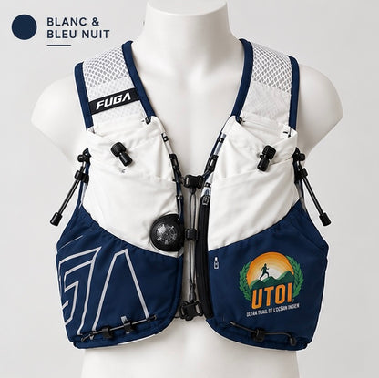 Gilet d’hydratation - UTOI - Bleu marine - Air 8 - 8L - Unisexe